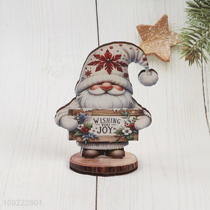 Factory Price Wooden Christmas Gnome Table Decorations Christmas Table Centerpieces
