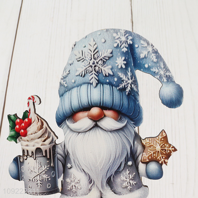 China Imports Wooden Christmas Gnome Tabletop Centerpieces for Xmas Party Decoration