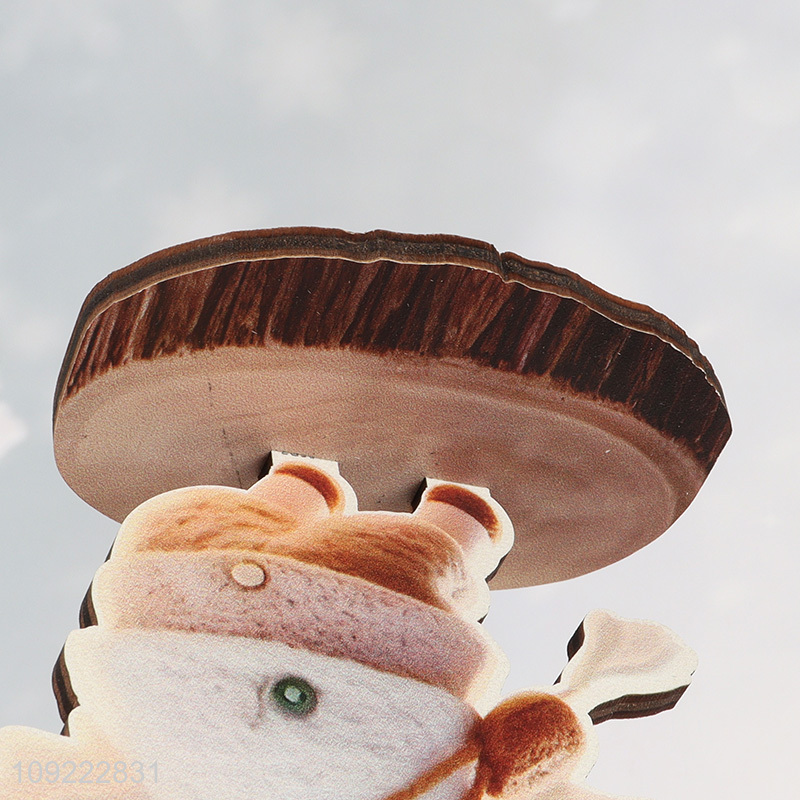 Online Wholesale Wooden Christmas Angel Tabletop Centerpieces for Xmas Party Decoration