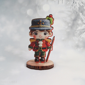 Factory Supply Wooden Christmas Table Decorations Christmas Table Centerpieces