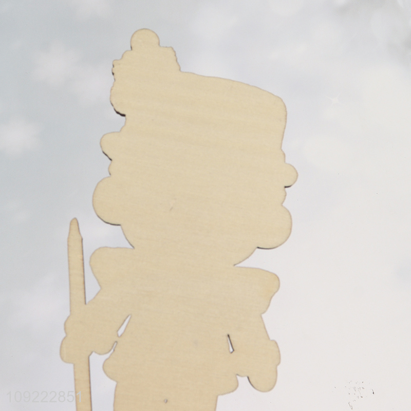 Factory Supply Wooden Christmas Soldier Table Decorations Christmas Table Centerpieces