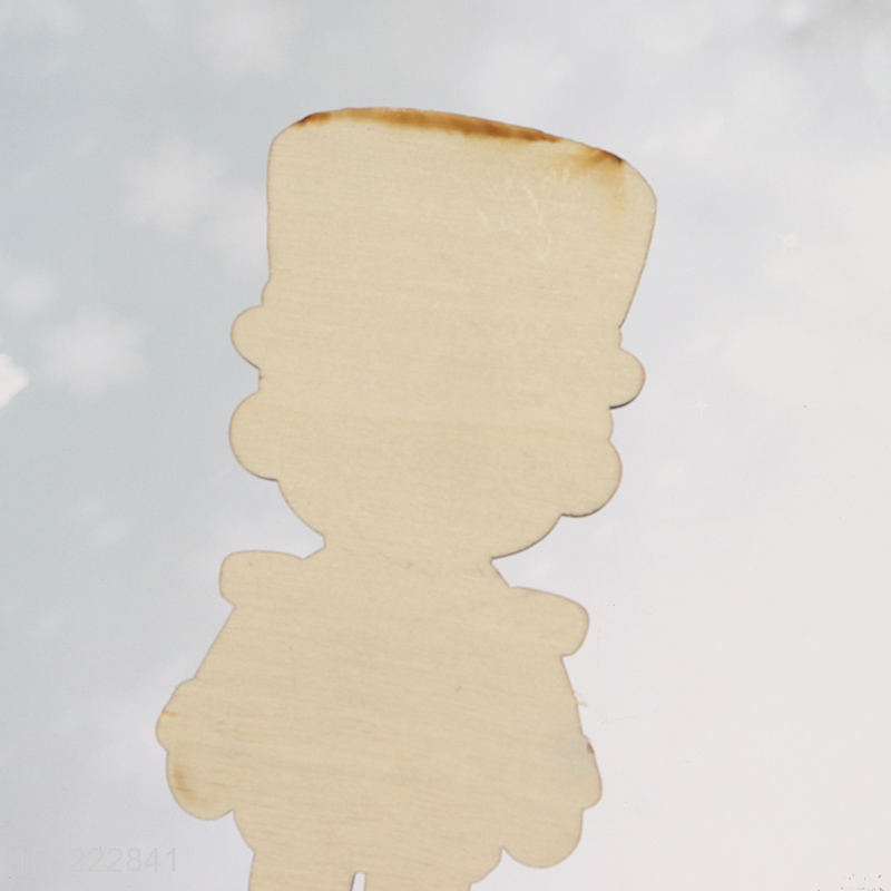 Good Quality Christmas Wooden Soldier Table Centerpieces Wooden Xmas Home Ornaments