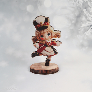 High Quality Christmas Wooden Table Centerpieces Wooden Xmas Home Decoration