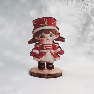 New Product Wooden Christmas Table Decorations Christmas Table Centerpieces