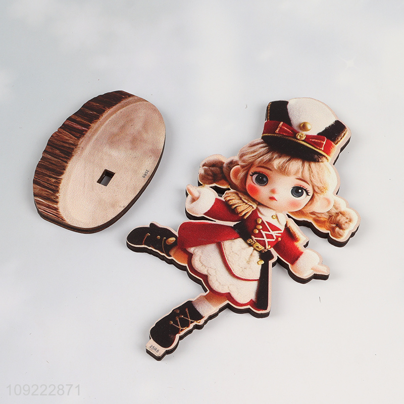 High Quality Christmas Wooden Soldier Table Centerpieces Wooden Xmas Home Decoration