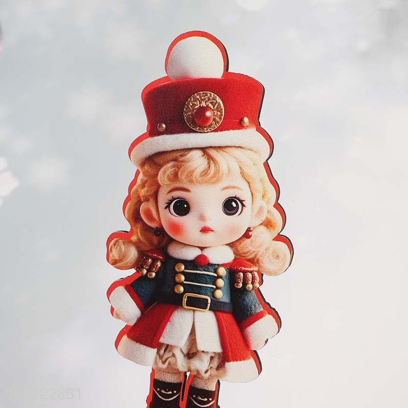 Hot Selling Wooden Christmas Soldier Tabletop Centerpieces for Xmas Party Decoration