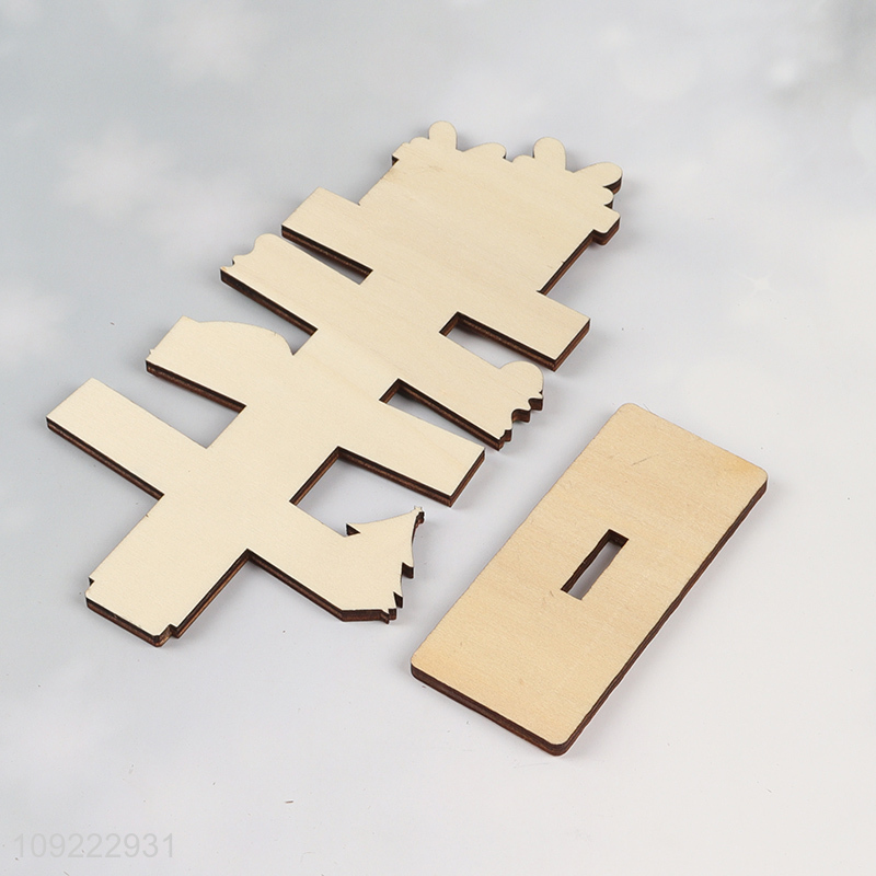 Good Quality Wooden Christmas Table Decorations Wooden Xmas Indoor Table Centerpieces