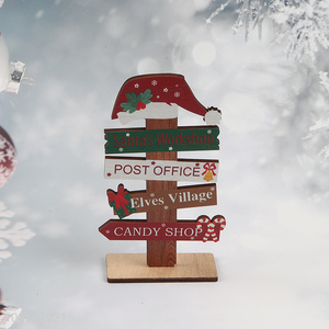 Online Wholesale Christmas Wooden Table Centerpieces Christmas Decoration Wooden Signs