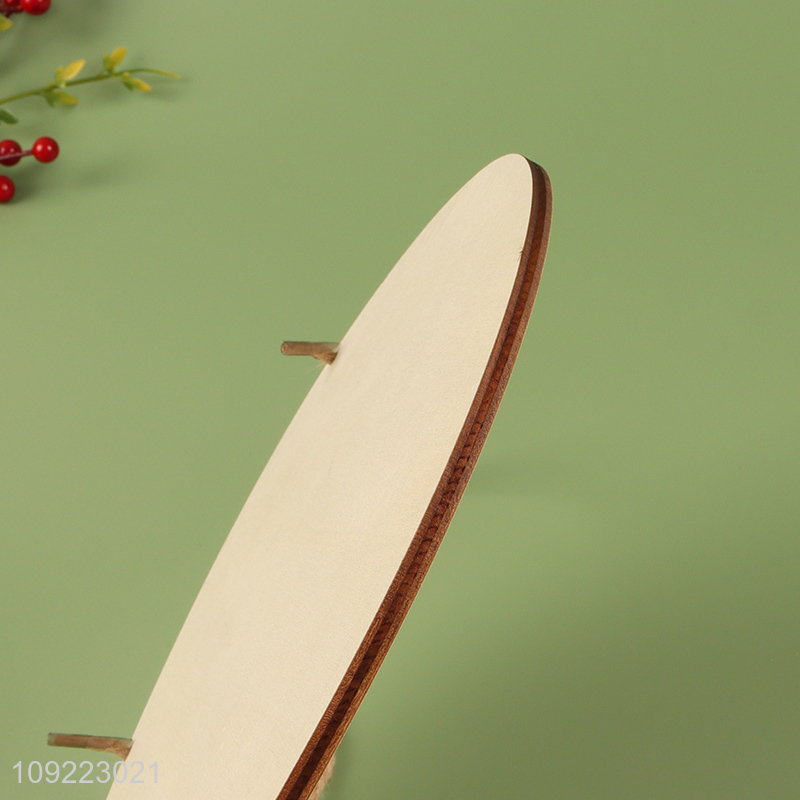 Wholesale Wooden Christmas Door Sign Christmas Tree Wooden Hanging Decorations