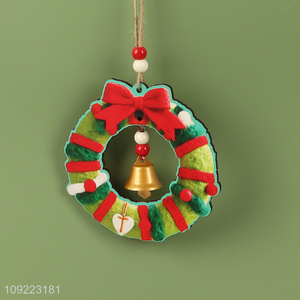 High Quality Wooden Christmas Wreath for Front Door Winter Holiday Decoration