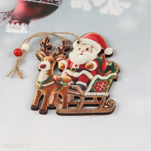 Factory Price Wooden Christmas Tree Ornaments for Xmas Holiday Party Decoration