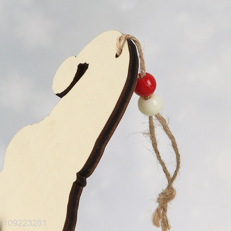 Factory Price Wooden Christmas Tree Ornaments for Christmas Party Indoor Decoration