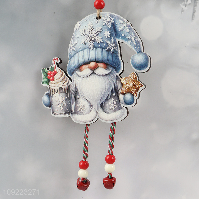 High Quality Wooden Christmas Tree Hanging Ornaments Xmas Holiday Hanging Ornaments