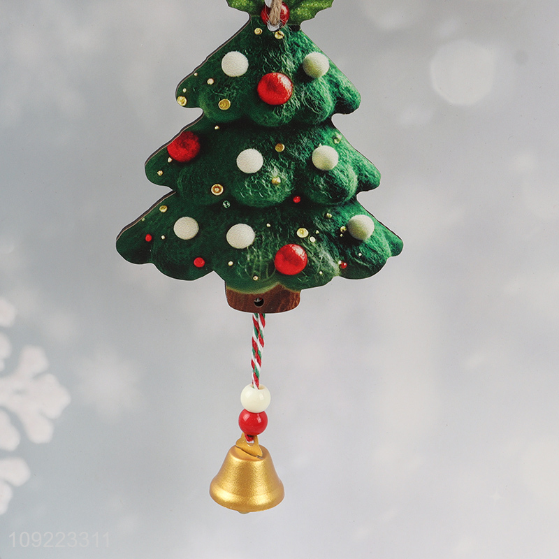 Good Quality Christmas Wooden Hanging Ornaments Christmas Tree Hanging Decorations
