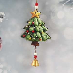 New Product Wooden Christmas Tree Hanging Ornaments Xmas Holiday Hanging Ornaments