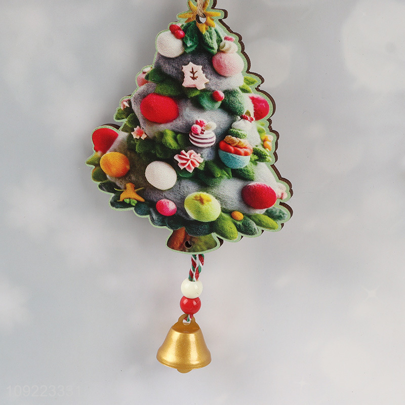 Factory Wholesale Wooden Christmas Tree Ornaments for Christmas Party Indoor Decoration