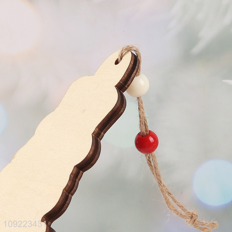 New Product Wooden Christmas Tree Ornaments for Christmas Party Home Decoration