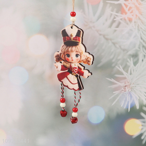 Factory Price Wooden Christmas Tree Hanging Decorations Christmas Tree Hanging Ornaments