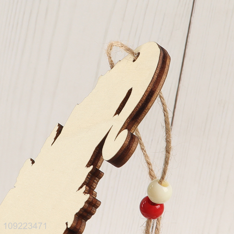 Online Wholesale Wooden Christmas Tree Ornaments for Christmas Party Indoor Decoration