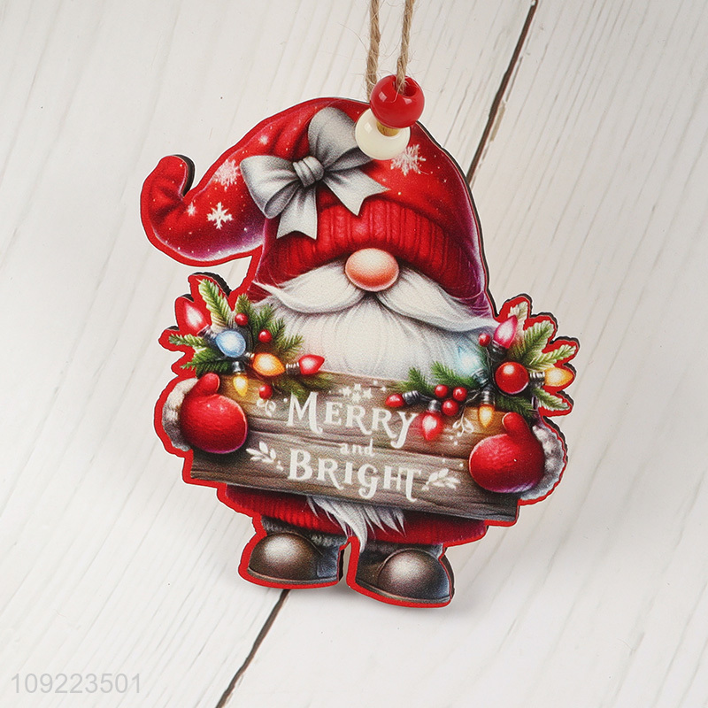 Hot Selling Wooden Christmas Tree Ornaments for Christmas Party Home Decoration