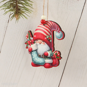Good Quality Wooden Christmas Tree Ornaments Wooden Xmas Tree Hanging Decorations