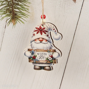 New Product Christmas Wooden Hanging Ornaments Christmas Tree Hanging Decorations