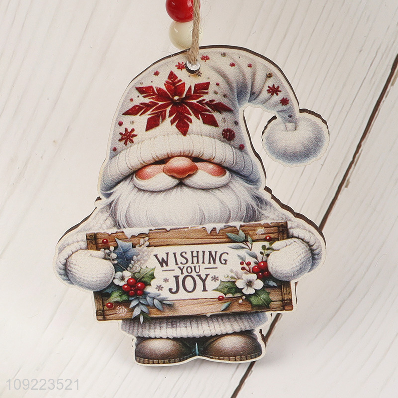 New Product Christmas Wooden Hanging Ornaments Christmas Tree Hanging Decorations