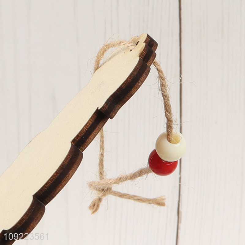 Online Wholesale Wooden Christmas Tree Ornaments Wooden Xmas Tree Hanging Decorations