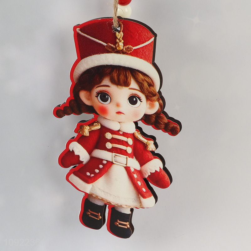 New Product Wooden Christmas Tree Ornaments for Christmas Party Indoor Decoration