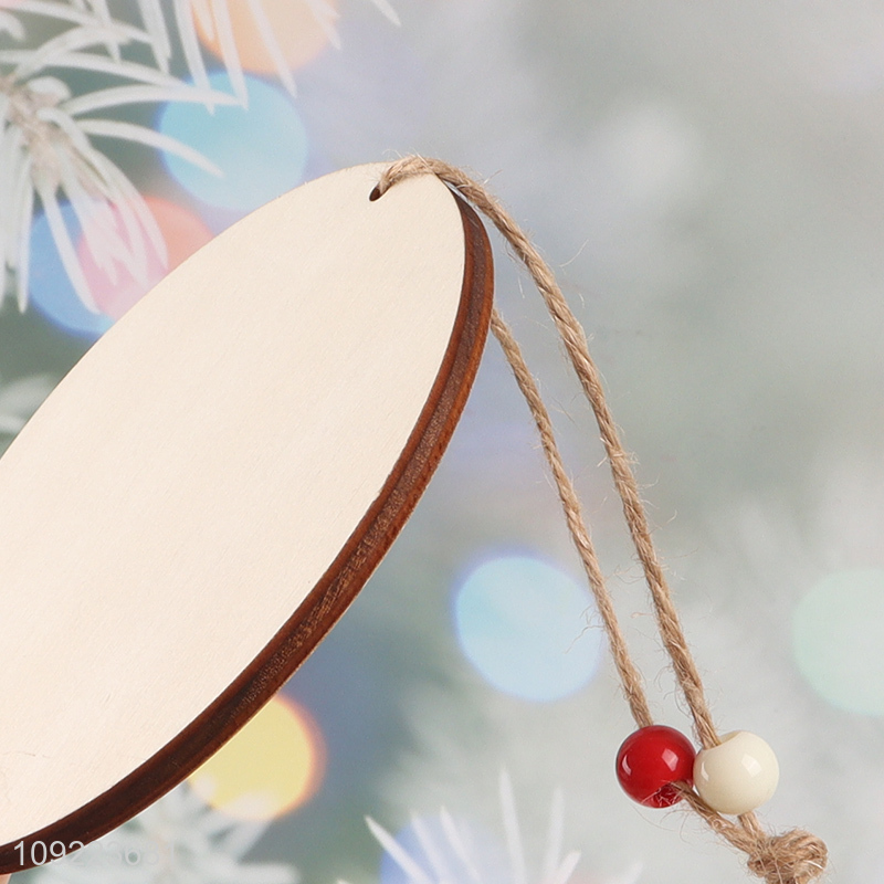 Good Quality Wooden Christmas Door Sign Xmas Hanging Sign for Christmas Party