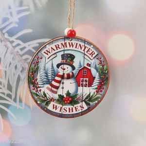 Good Quality Wooden Christmas Door Sign Xmas Hanging Sign for Christmas Party