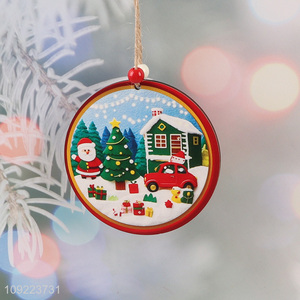 High Quality Wooden Christmas Door Sign Christmas Tree Wooden Hanging Ornaments