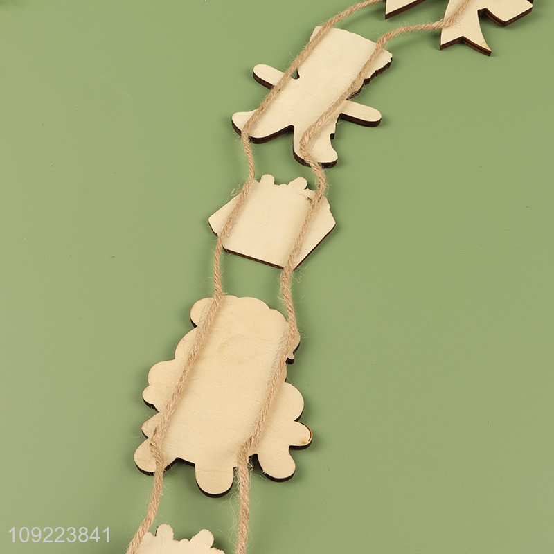 New Arrival Wooden Christmas Door Sign Xmas Hanging Sign for Christmas Party