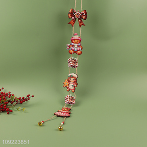 Good Quality Wooden Christmas Door Sign Christmas Tree Wooden Hanging Ornaments