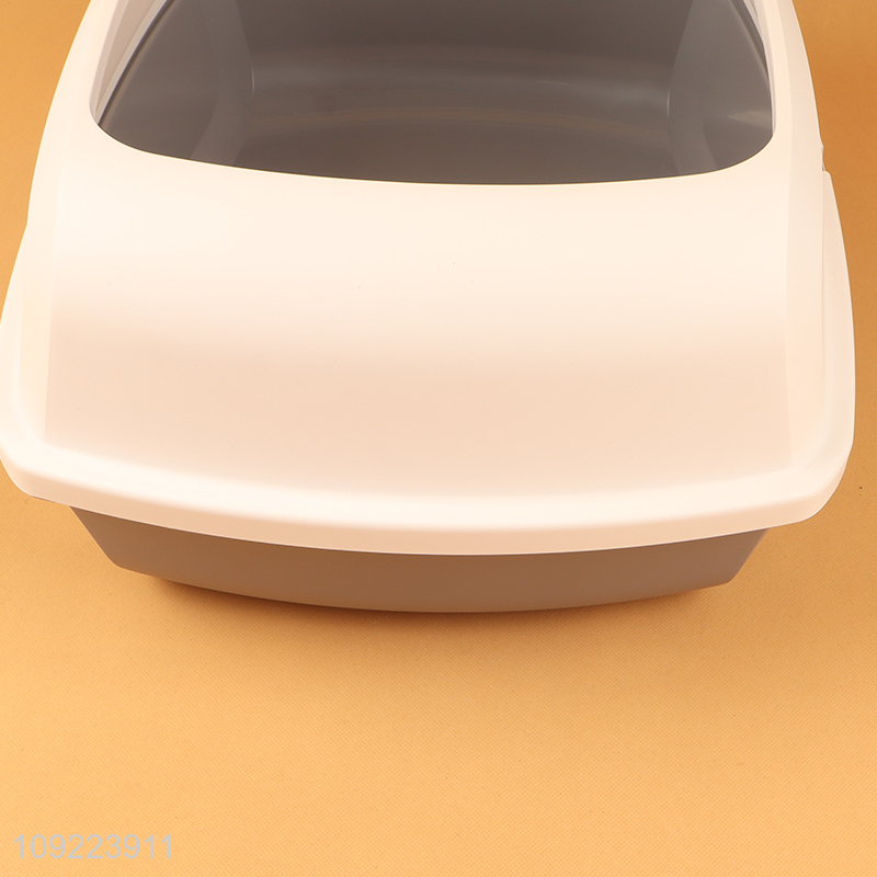 Online Wholesale Open Top Cat Litter Box with Cat Litter Scoop