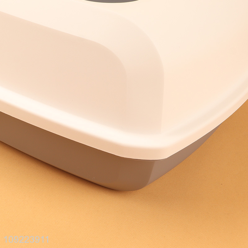 Online Wholesale Open Top Cat Litter Box with Cat Litter Scoop