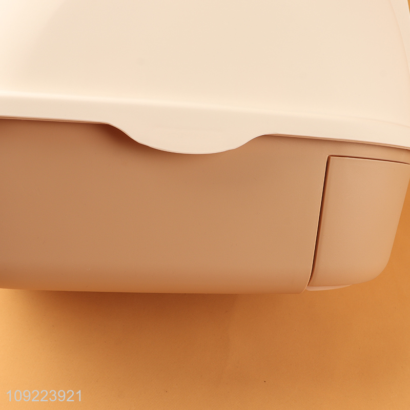 High Quality Enclosed Anti-Splashing Cat Kitten Litter Box Set