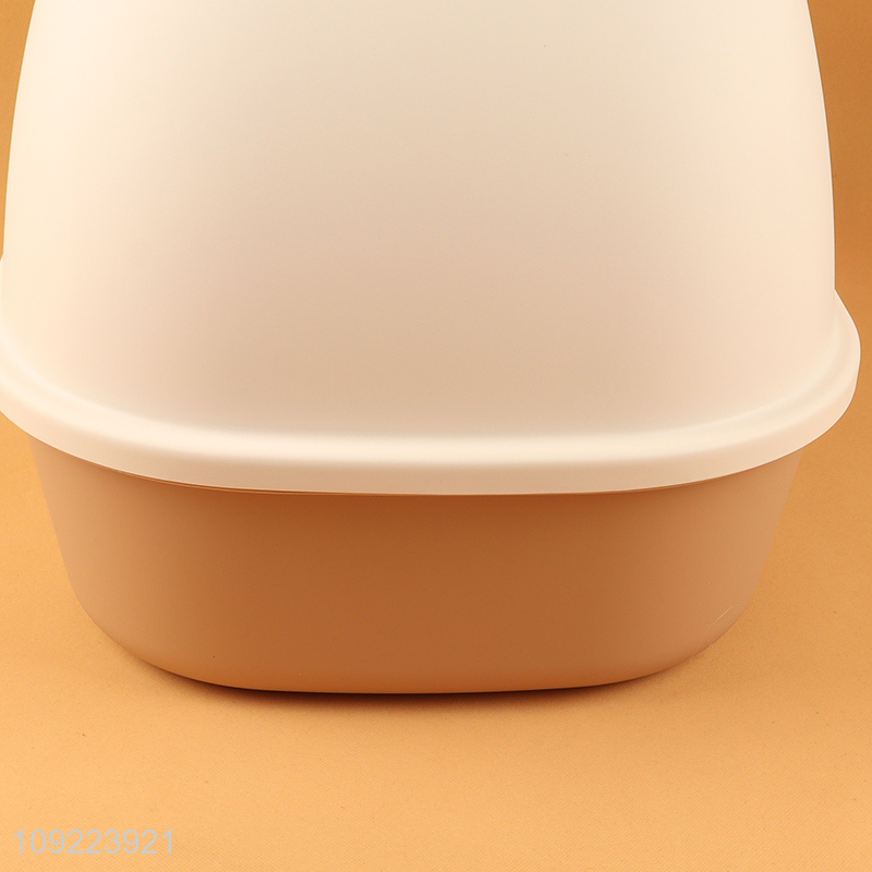 High Quality Enclosed Anti-Splashing Cat Kitten Litter Box Set