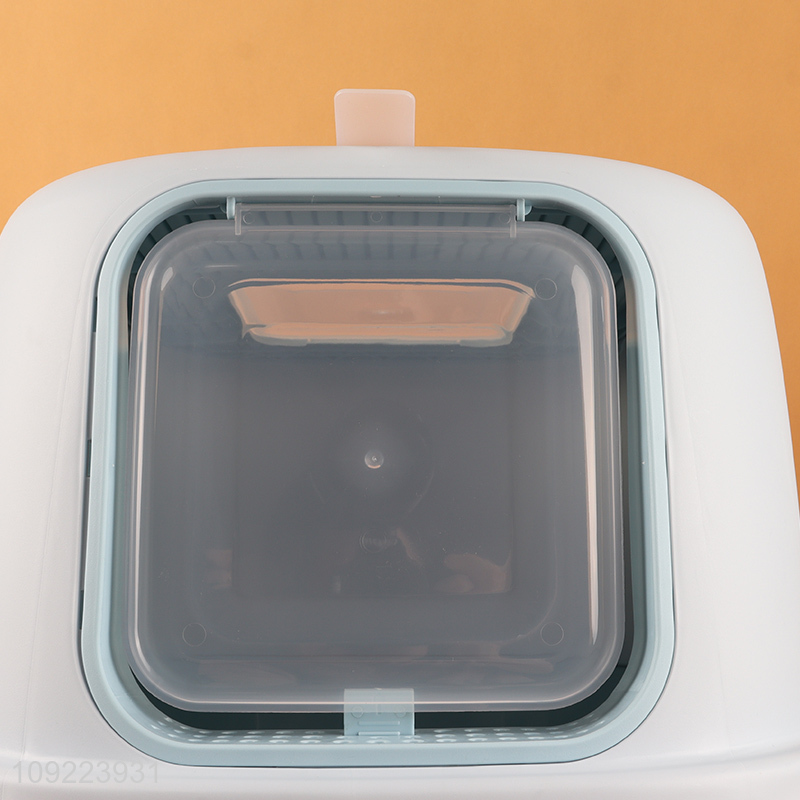 Factory Price Enclosed Splash Proof Cat Kitten Litter Box Set