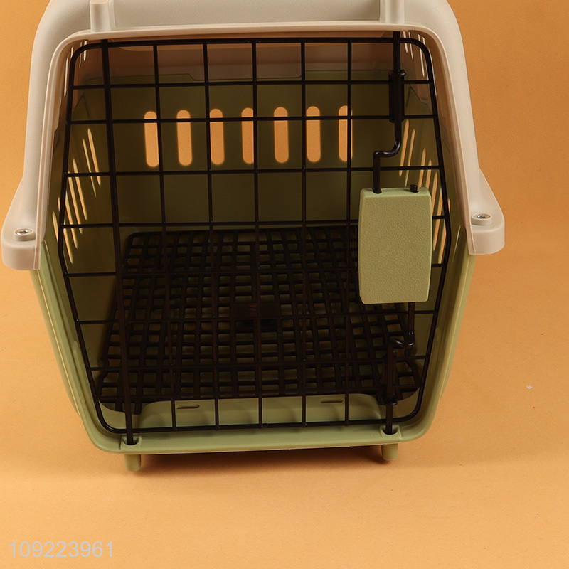 Hot Selling Travel Pet Carrier Large Plastic Kennels Cat Crate