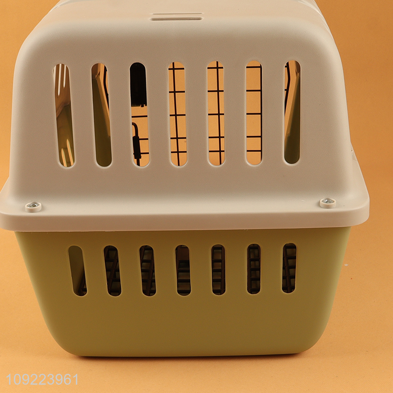 Hot Selling Travel Pet Carrier Large Plastic Kennels Cat Crate
