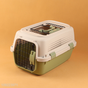 China Imports Portable Large Capacity Pet Travel Carier Dog Cage