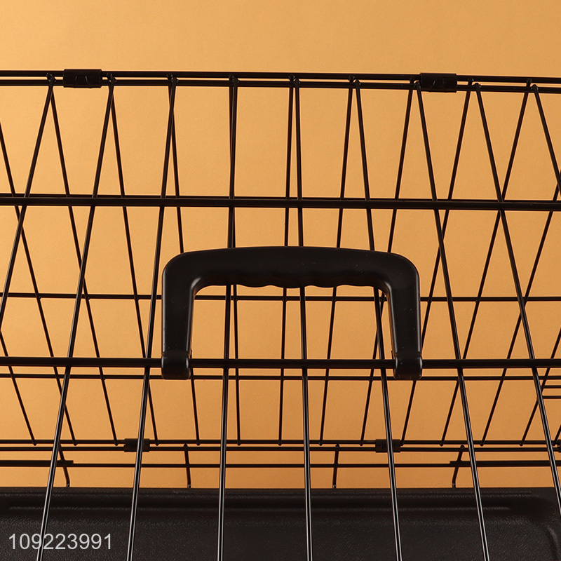 High Quality Dog Crate Dog Kannel with Plastic Leak Proof Tray