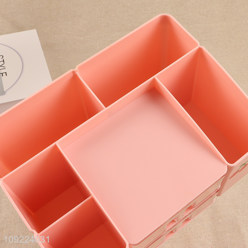 Good Quality Plastic Desk Organizer Office School Home Supplies