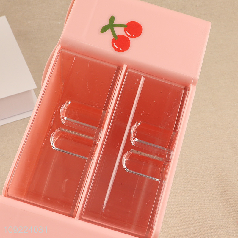 Good Quality Plastic Desk Organizer Office School Home Supplies