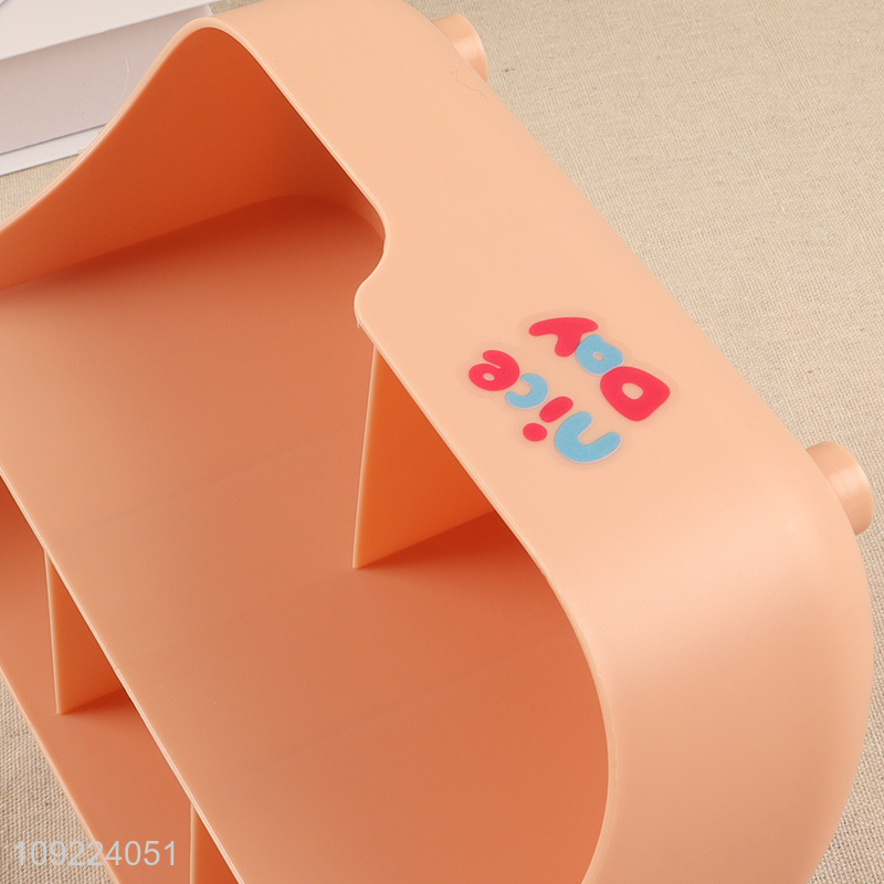 Wholesale Desk Organizer Plastic Desktop Pen Pencil Card Holder