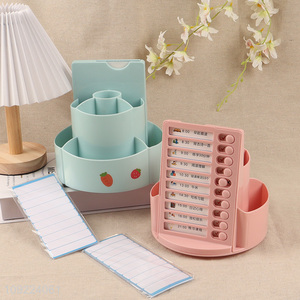 High Quality Multi-Function 360 Degree Rotating Pen Holder School Supplies