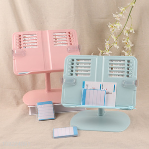 High Quality Kids Book Stand Adjustable Reading Holder for Students