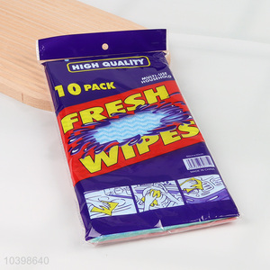10pcs factory price fresh wipes