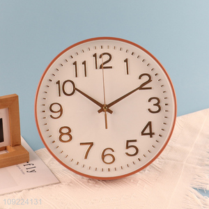 Popular products round wall hanging decoration wall clock digital clock